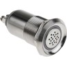 RS PRO Buzzer Panel 24V DC, IP40, 75 dB at 1m, Intermittent Tone, Brass/Steel/PBT Housing IP40