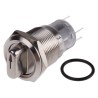 RS PRO Knob Selector Switch - (On-On) Illuminated 2 Positions IP67 Stainless Steel 12V 5A 90° 877-1961