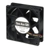 Sanyo Denki 9GV Series Axial Fan 24V DC, 36W, 1.5A, 120 mm Frame Size, 380.6 m³/h Air Flow, Ball Bearing 9GV1224P1J01