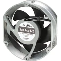 Sanyo Denki 9SG Series Axial Fan 48V DC 78W 1.62A 696.6 m³/h Air Flow 6500 RPM 172 mm Frame 9SG5748P5H01