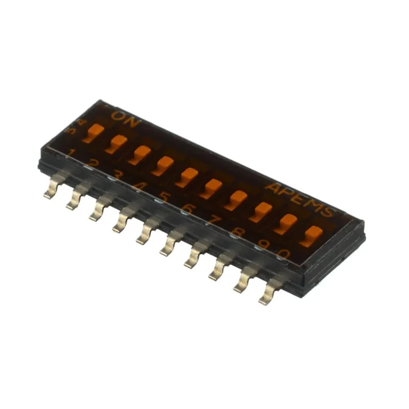 APEM Recessed Actuator Slide Rotary Coded DIP Switch IKH1003000
