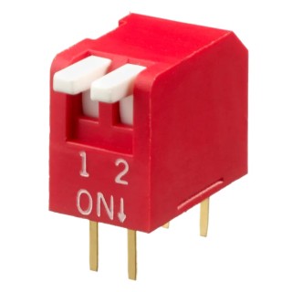 APEM Piano Rotary Coded DIP Switch , 400gf Operation Force, 2mm Stroke, 25mA 24Vdc Switching, 100mA 50Vdc DPL02V