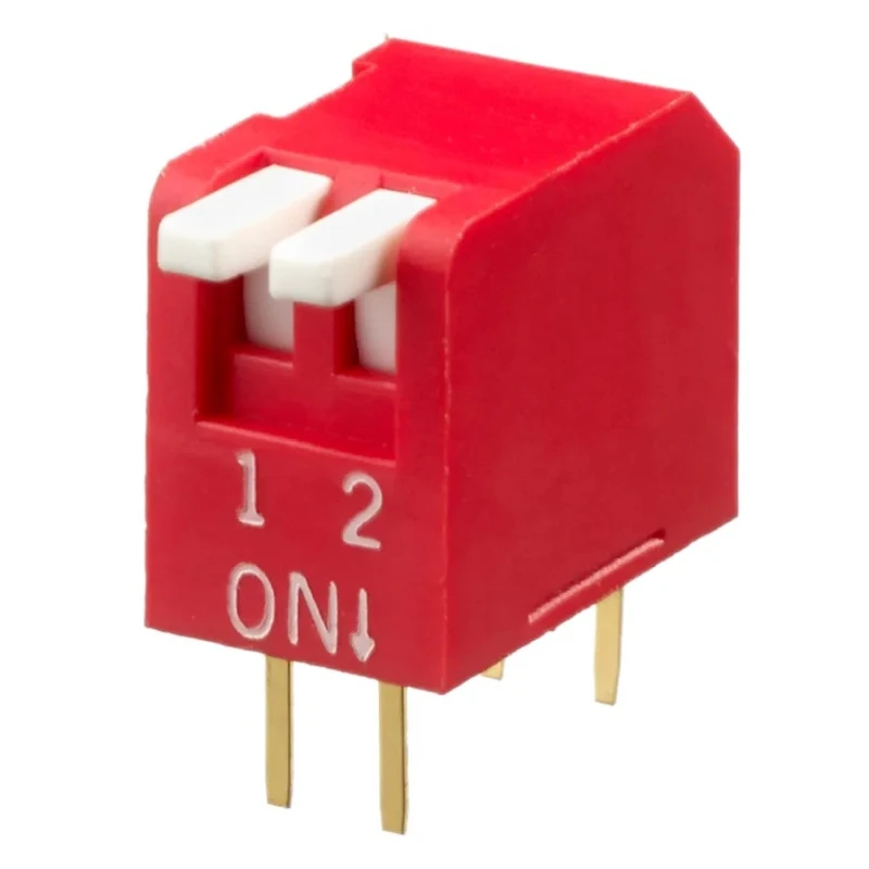 APEM Piano Rotary Coded DIP Switch , 400gf Operation Force, 2mm Stroke, 25mA 24Vdc Switching, 100mA 50Vdc DPL02V