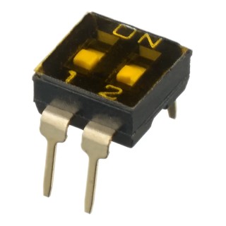 APEM Recessed Actuator Slide Rotary Coded DIP Switch IKD0200000