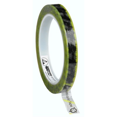 Desco Europe 12mm Width x 65.8m Length Rubber (Base) Cellulose ESD Tape 242274