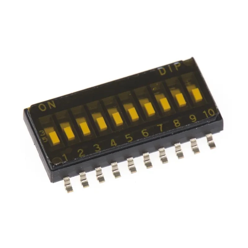 APEM Rotary Coded DIP Switch Flush Slide Actuator Surface Mount DHA-10T-Q