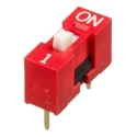 APEM Raised Rotary Coded DIP Switch , SPST, Raised Actuator, 25mA 24Vdc Switching Rating, 100mA 50Vdc Non-Switching NDS-01-V