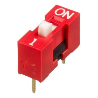APEM Raised Rotary Coded DIP Switch , SPST, Raised Actuator, 25mA 24Vdc Switching Rating, 100mA 50Vdc Non-Switching NDS-01-V