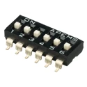 APEM Raised Actuator Slide Rotary Coded DIP Switch IKD0603101