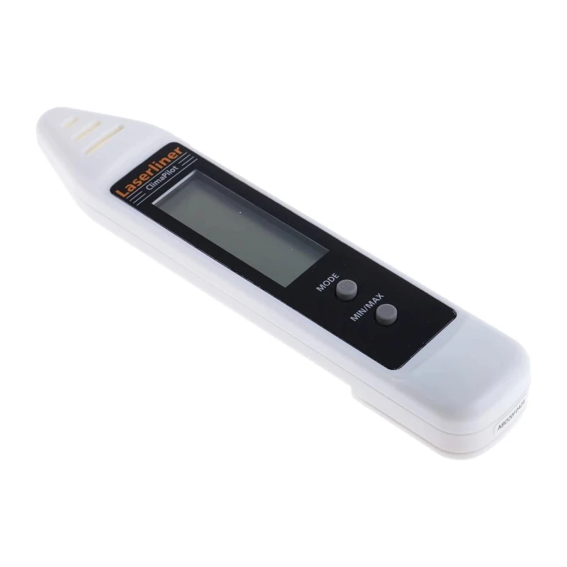 Laserliner Digital Hygrometer with Dew Point Function, 50°C Max Temperature, ±1°C Temperature Accuracy, ±2 %RH 082.034A