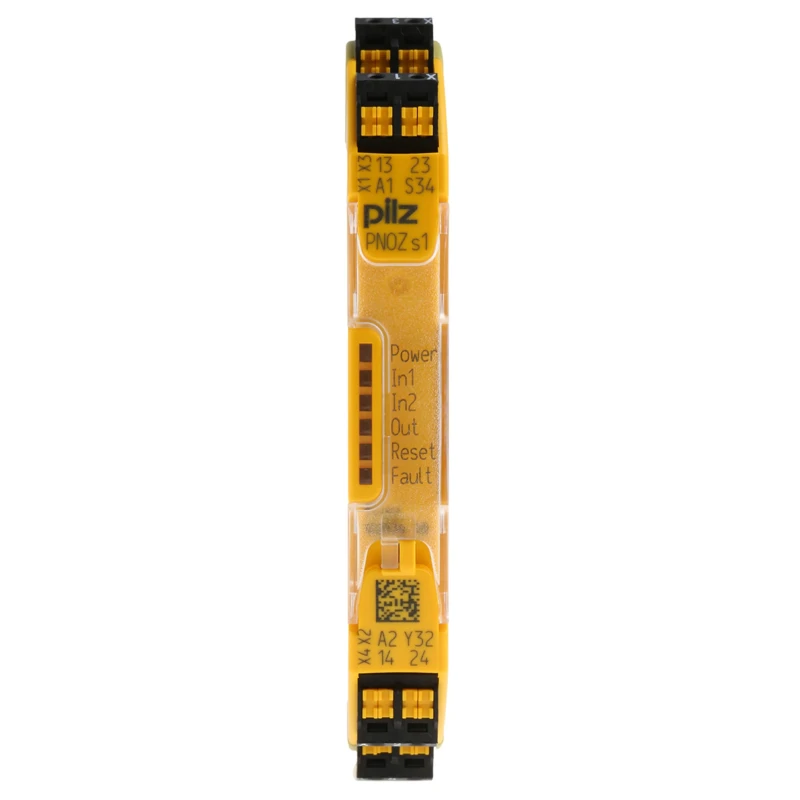 Pilz Safety Relay PNOZ s1 C 24V DC, 2 Safety Contacts, 1 Auxiliary Contact, Plug-in Mount, 2W Power Consumption 751101
