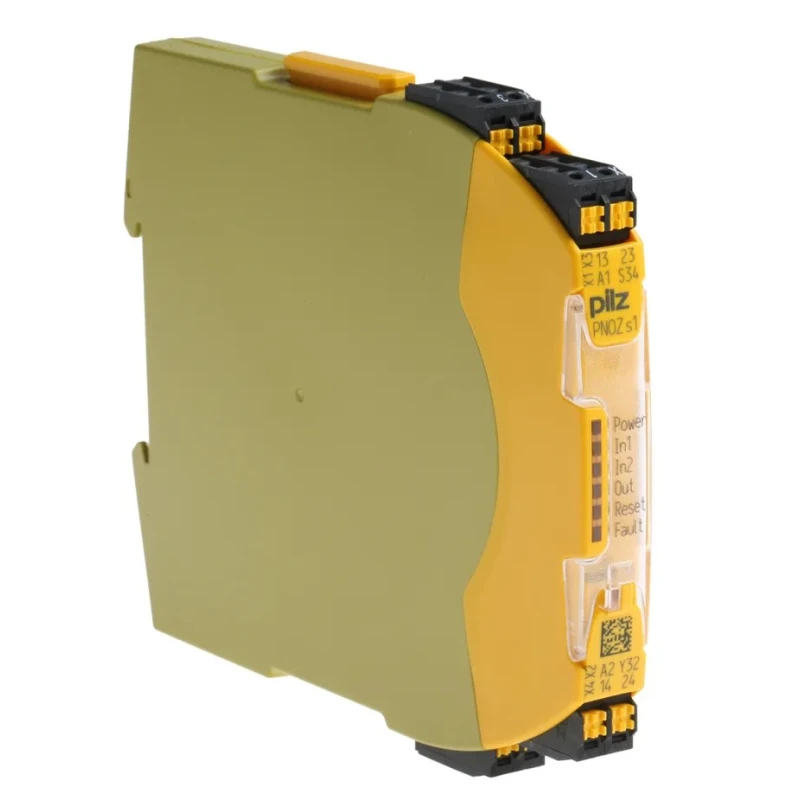 Pilz Safety Relay PNOZ s1 C 24V DC, 2 Safety Contacts, 1 Auxiliary Contact, Plug-in Mount, 2W Power Consumption 751101