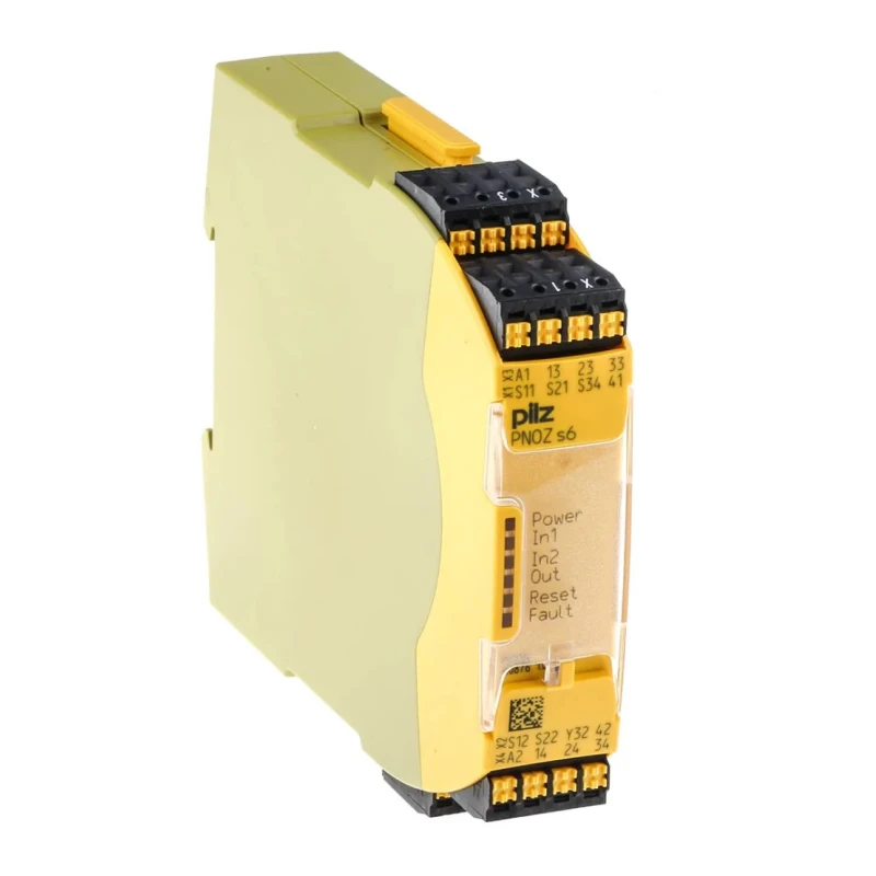 Pilz Safety Relay with 3 Safety Contacts and 1 Auxiliary Contact, 240V AC/DC Coil Voltage, 150W Power Consumption 751136