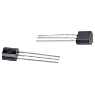STMicroelectronics Series Voltage Output Temperature Sensor, Through Hole Mount, Analogue, ±1°C Accuracy, 3-Pin MCP9501PT