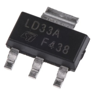 STMicroelectronics STripFET Type P-Channel MOSFET, 3A, 60V, Enhancement Mode, 4-Pin SOT-223 STN3P6F6