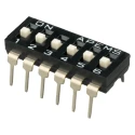 APEM Raised Actuator Slide Rotary Coded DIP Switch IKD0600101