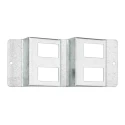 MK Electric Light Grey 3 Compartment Data Module CXP20215GALV