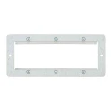 MK Electric Light Grey 3 Compartment Data Module Floor Box 272mm CXP30503GALV