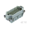 TE Connectivity Heavy Duty Power Connector Insert 16A 500V Panel Mount Male 32 Contacts T2050322101-000