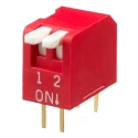 APEM Piano Rotary Coded DIP Switch Model , SPST, 10 Way, 400gf Operation Force, 25mA 24Vdc Switching, 100mA 50Vdc DPL02V