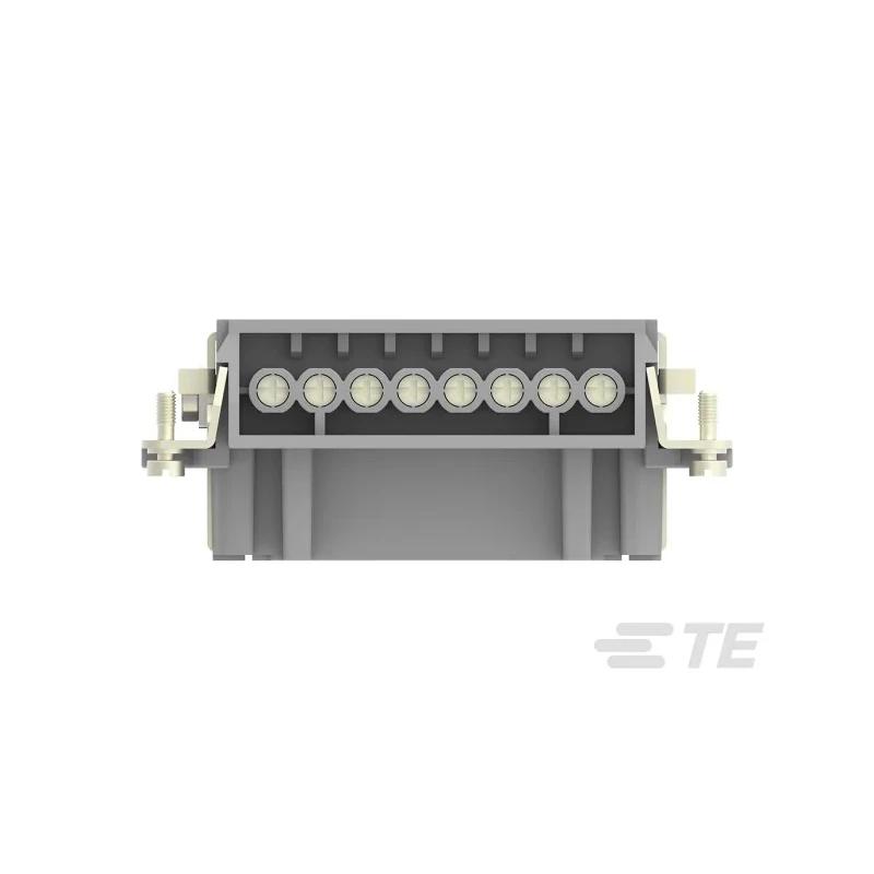 TE Connectivity Heavy Duty Power Connector Insert 16A 500V Panel Mount 16 Contacts HDC HE Series T2040162201-000