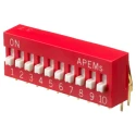 APEM Raised Rotary Coded DIP Switch DA10V