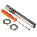 ifm electronic Diffuse Photoelectric Sensor Barrel, Infrared, Detection Range 1 mm to 200 mm, PNP Output, IP65, Model OF5012