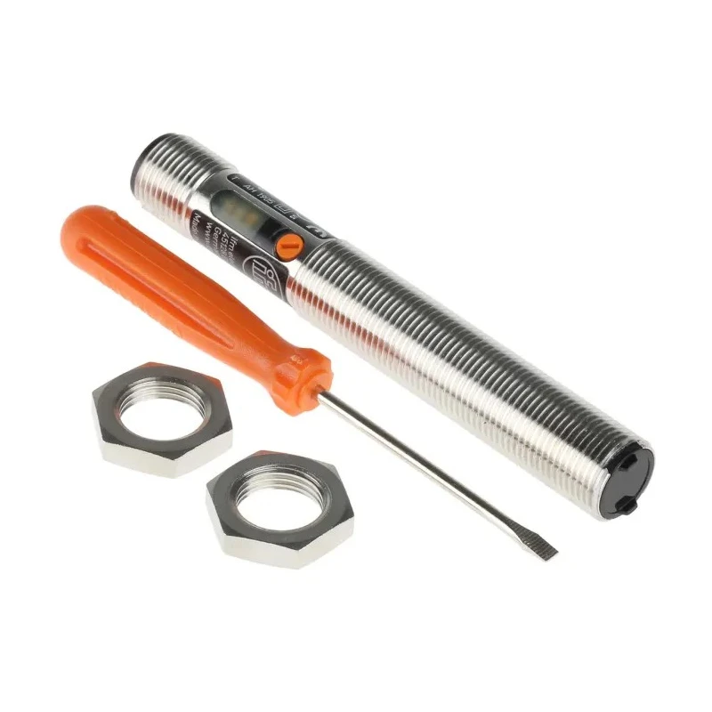 ifm electronic Diffuse Photoelectric Sensor Barrel, Infrared, Detection Range 1 mm to 200 mm, PNP Output, IP65, Model OF5012