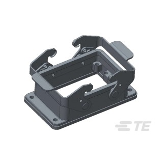 TE Connectivity Heavy Duty Power Connector Housing Die Cast Aluminium Panel Mount IP65 T1419320000-000