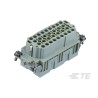 TE Connectivity Heavy Duty Power Connector Insert 16A 500V Panel Mount Female 32 Contacts T2050322201-000