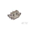 TE Connectivity Heavy Duty Power Connector Insert, 16A, HDC HE Series Female, 10 Contacts T2040103201-000