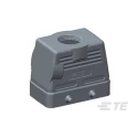 TE Connectivity Heavy Duty Power Connector Hood Die Cast Aluminium Body IP65 Protection T1220100125-000