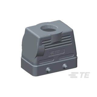 TE Connectivity Heavy Duty Power Connector Hood Die Cast Aluminium Body IP65 Protection T1220100125-000