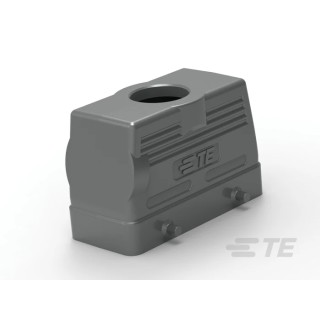 TE Connectivity Heavy Duty Power Connector Hood Die Cast Aluminium IP65 Rated Thread M25 Series HDC T1220160125-000