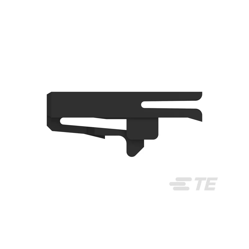 TE Connectivity FFC Female PCB Connector Housing Nylon 1 Row 6 Contacts 1.27 mm Pitch 487545-3