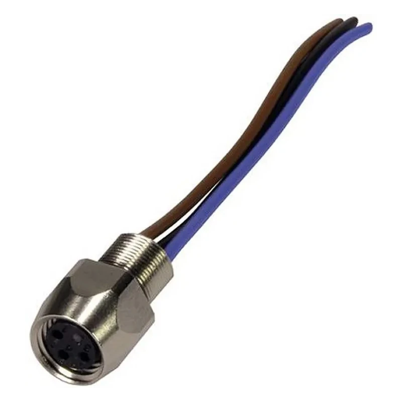 HARTING Female 3 Way Straight to 3 Way Unterminated Sensor Actuator Cable 5m 50V IP67 21023576305