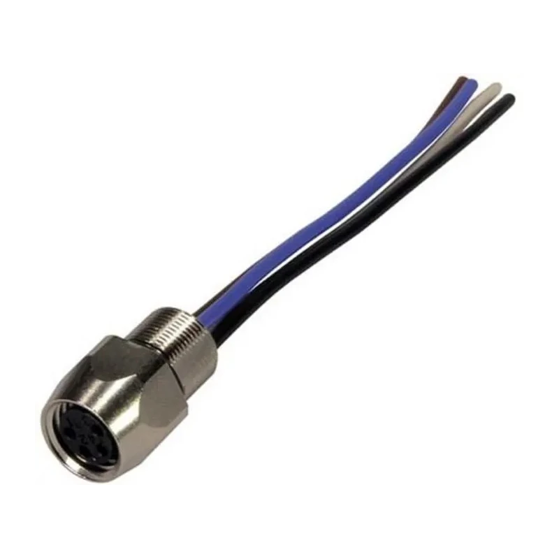 HARTING Female 4 Way Straight to 3 Way Unterminated Sensor Actuator Cable 5 m 50V IP67 21023576405