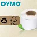 Dymo White Red Print Label Roll 89 mm Width 130 Per Pack 89 mm 2093091