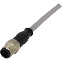 HARTING Female 8 Way Straight to Male 8 Way Straight Sensor Actuator Cable 10m 250V IP67 21348485882100