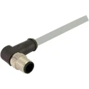 HARTING Male 12 Way Right Angle to 12 Way Unterminated Sensor Actuator Cable 5 m 21348600C79050