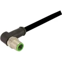 HARTING Male 12 Way Right Angle to Male 12 Way Unterminated Sensor Actuator Cable 5 m 21348687C78050