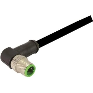 HARTING Male 12 Way Right Angle to Male 12 Way Unterminated Sensor Actuator Cable 5 m 21348687C78050