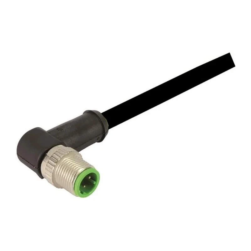 HARTING Male 12 Way Right Angle to Male 12 Way Unterminated Sensor Actuator Cable 5 m 21348687C78050
