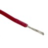 RS PRO Red 0.08 mm² Hook Up Wire, 28 AWG, 7/0.12 mm core strands, 100 m length, Polyvinyl Chloride Insulation 877-5254