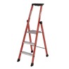 TUBESCA Fibreglass 3 Steps Step Ladder 0.69m Platform Height 1.35m Open Length 04472003