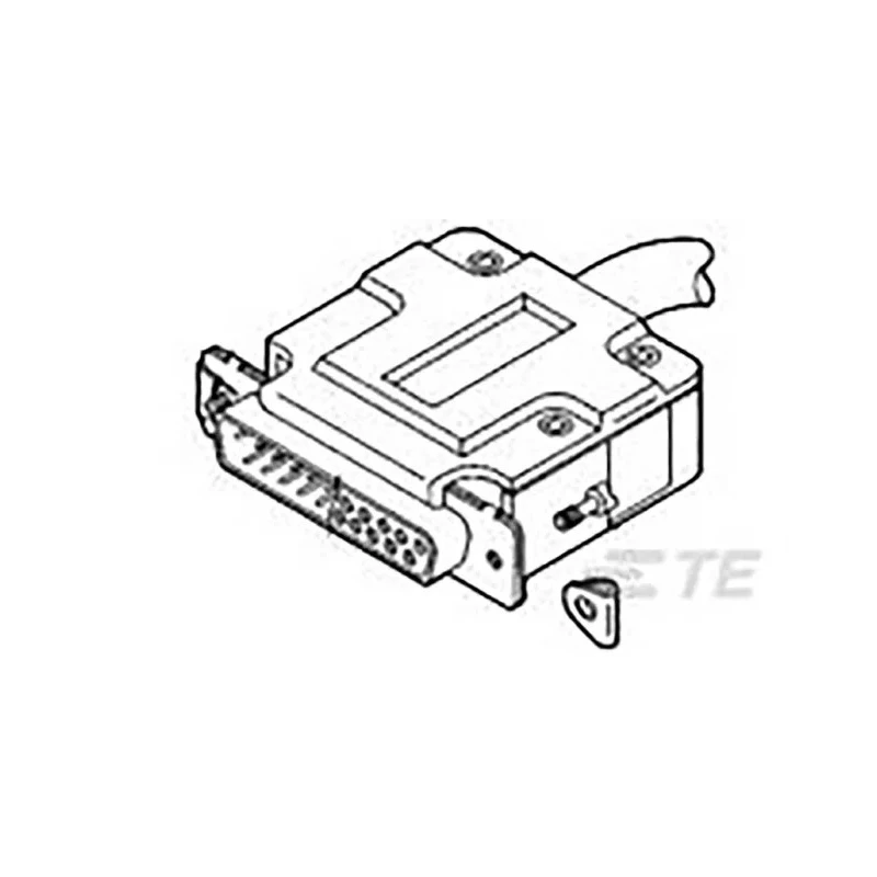 TE Connectivity AMPLIMITE Series Backshell/Cable Clamp for AMPLIMITE Subminiature D Connectors 1-5207908-3