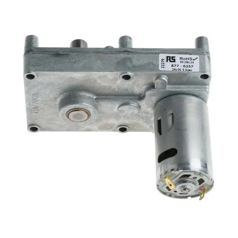 Mellor Electric Brushed Geared DC Geared Motor 24V DC, 2.52W, 17 Nm Torque, 5 RPM, 11.5 mm Shaft Diameter FBD1023