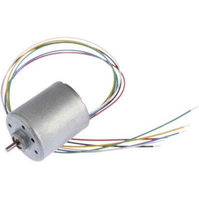 Mellor Electric Brushless DC Motor 24V DC 14.32W 2346 RPM 0.0357 Nm 3.17mm Shaft Diameter DCB2106