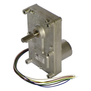 Mellor Electric Brushless Geared 24V dc Geared Motor 9W, 33.5 Nm Torque, 5rpm Speed, 8.5 mm Shaft Diameter FBB1001