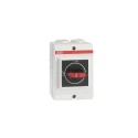 ABB 3-Pole DIN Rail Isolator Switch IP65 Rated 16A 690V AC Handle Padlockable OTP Series 